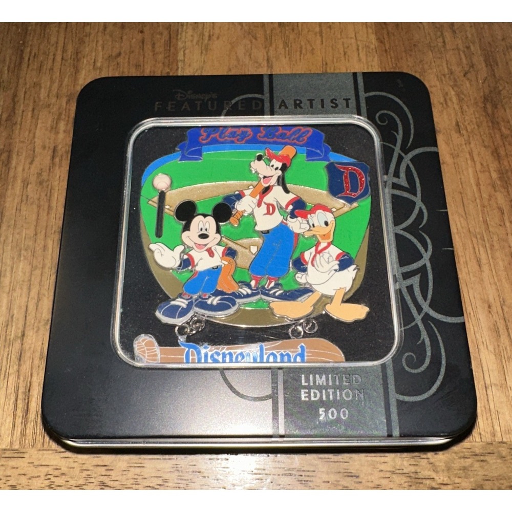 "Let's Play Two"-Disney Featured Artist Steve Zollman-Jumbo Pin-LE 500